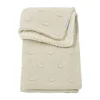 Meyco Ledikantdeken Knots Teddy - 100 x 150 cm - Soft Sand