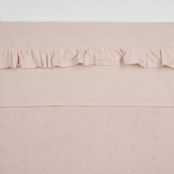 Meyco Ledikantlaken - Ruffle - White