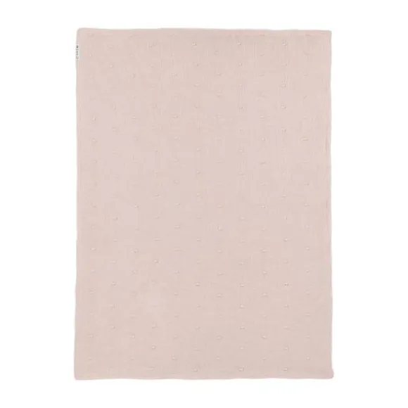 Meyco Mini Knots Fleece Ledikantdeken 100 x 150 cm Toffee