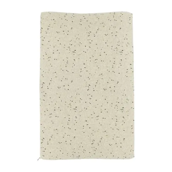 Meyco Rib Mini Spot Waskussenhoes - Toffee Melange