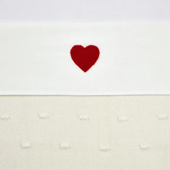 Meyco Sweet Heart Ledikantlaken - 100 x 150 cm - Red