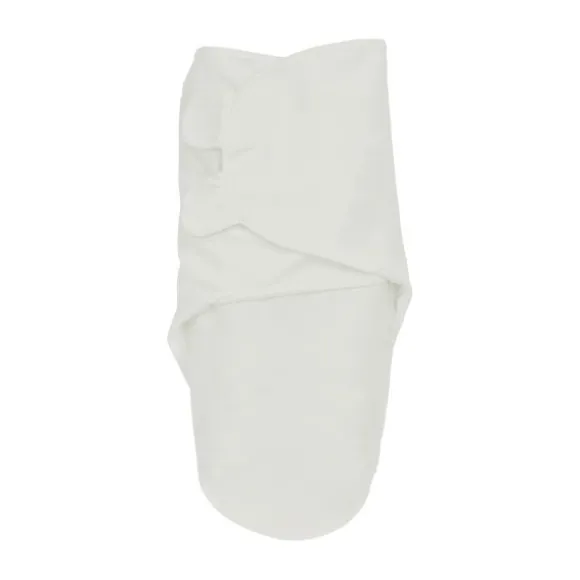 Meyco Uni Swaddle Inbakerdoek - 0-3 Mnd - Offwhite