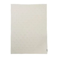Meyco Wiegdeken Knots Offwhite 75 x 100 cm
