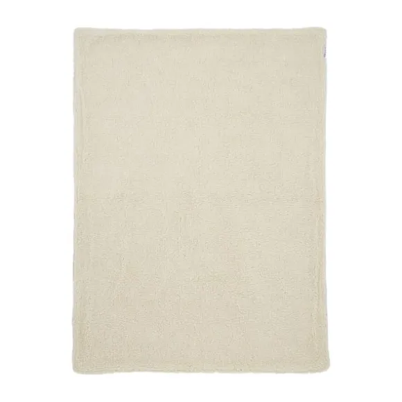 Meyco Wiegdeken Knots Teddy - 75 x 100 cm - Soft Sand