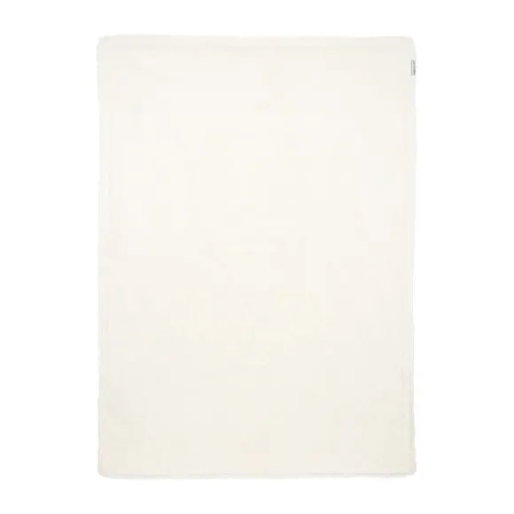 Meyco Wiegdeken Knots Teddy - 75 x 100 cm - Offwhite
