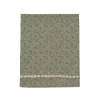 Mies & Co Daisies Wieglaken - 80 x 100 cm - Teagreen