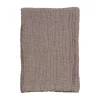 Mies & Co Mousseline Ledikantdeken Dark Brown 110 x 140 cm