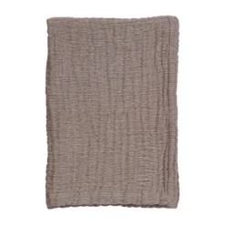 Mies & Co Mousseline Ledikantdeken Dark Brown 110 x 140 cm
