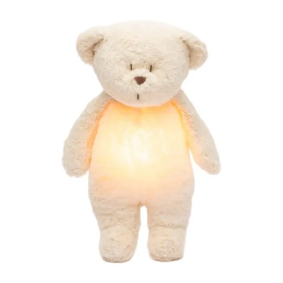 Moonie The Humming Bear Slaapknuffel - Cappuccino