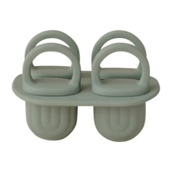 Mushie Ice Pop Tray - Cambridge Blue