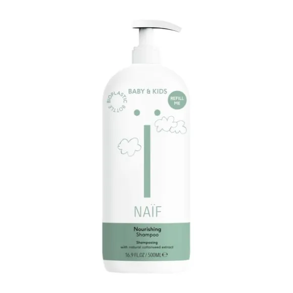 Naïf Voedende Shampoo Voor Baby & Kids 500 ml