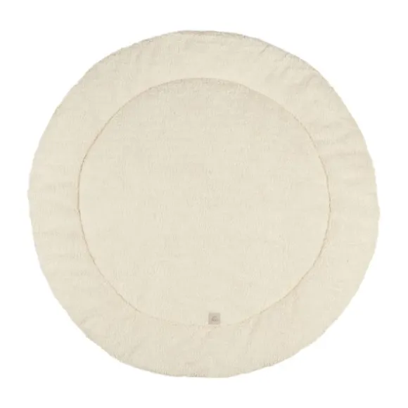 Nanami Speelkleed / Boxkleed Rond 96 cm - Wave Bio Katoen + Teddy Katoen