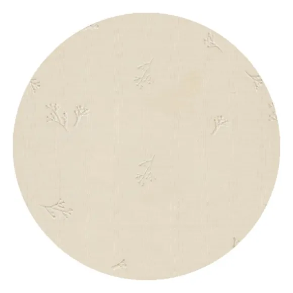 Nanami Speelmat Rond - Dried Flower - Naturel