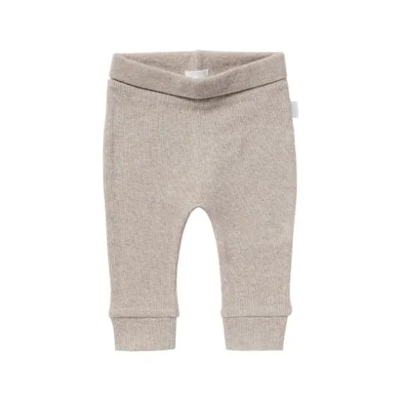 Noppies Naura Rib Broekje Oatmeal Mt. 62