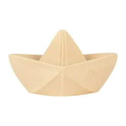 Oli & Carol Bad- en Bijtspeeltje Origami Boot - Mint