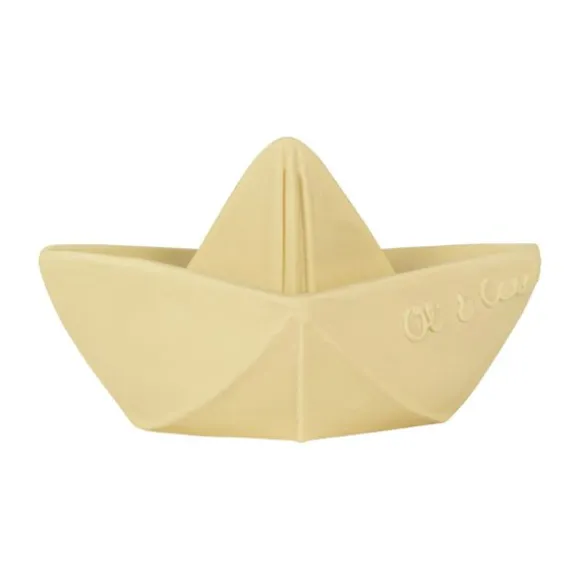 Oli & Carol Bad- en Bijtspeeltje Origami Boot - Mint