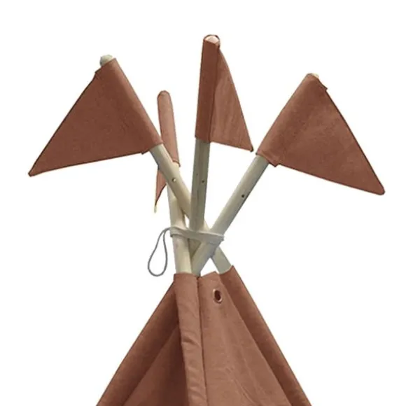 Overseas Canvas With Flags Tipi – Anthracite