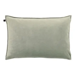Overseas Middlestitch Kussen – 40 x 60 cm - Velours – Olive
