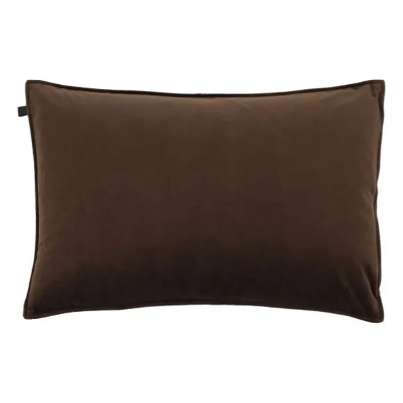 Overseas Middlestitch Kussen – 40 x 60 cm - Velours – Olive