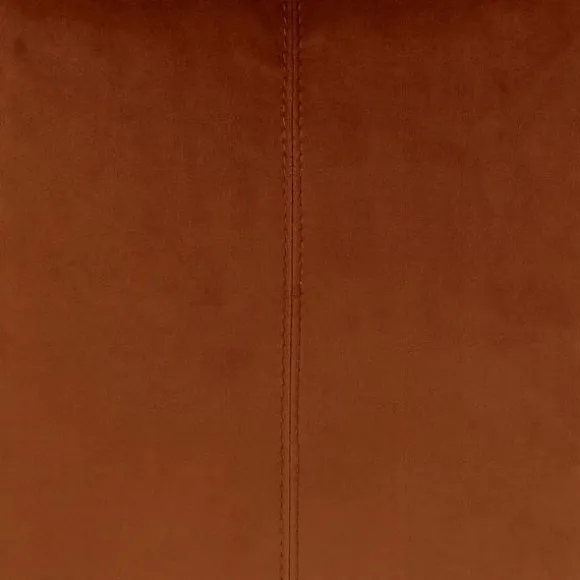 Overseas Middlestitch Kussen - 60 x 60 cm– Velours – Beige