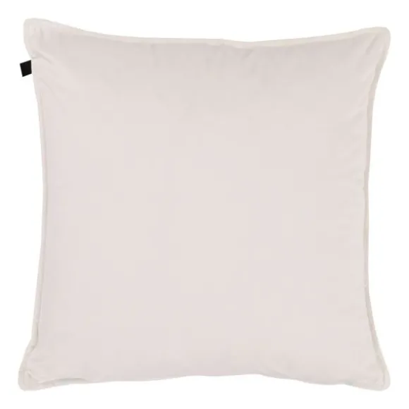Overseas Middlestitch Kussen - 60 x 60 cm– Velours – Beige