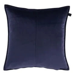 Overseas Middlestitch Kussen- 45 x 45 cm - Velours – Off White