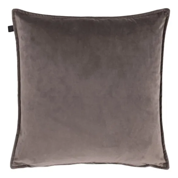 Overseas Middlestitch Kussen- 45 x 45 cm - Velours – Off White