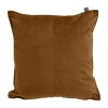 Overseas Middlestitch Velours Kussen Olive 45 x 45 cm