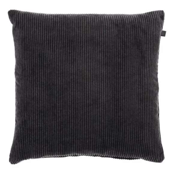 Overseas Rib Kussen - 45 x 45 cm - Smoke
