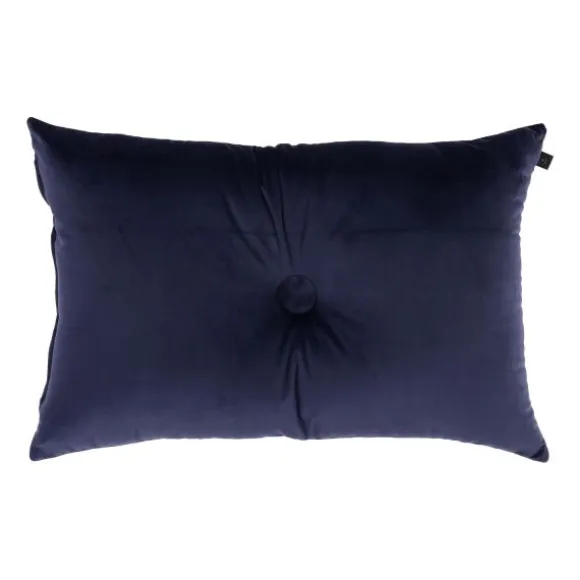 Overseas Velours Button Kussen - Rose Dust