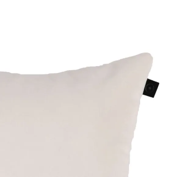 Overseas Velours Button Kussen - Rose Dust