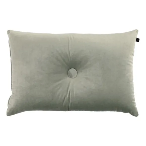 Overseas Velours Button Kussen - Rose Dust