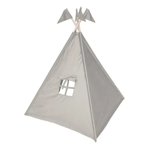 Overseas With Flags Tipi – Velours – Beige