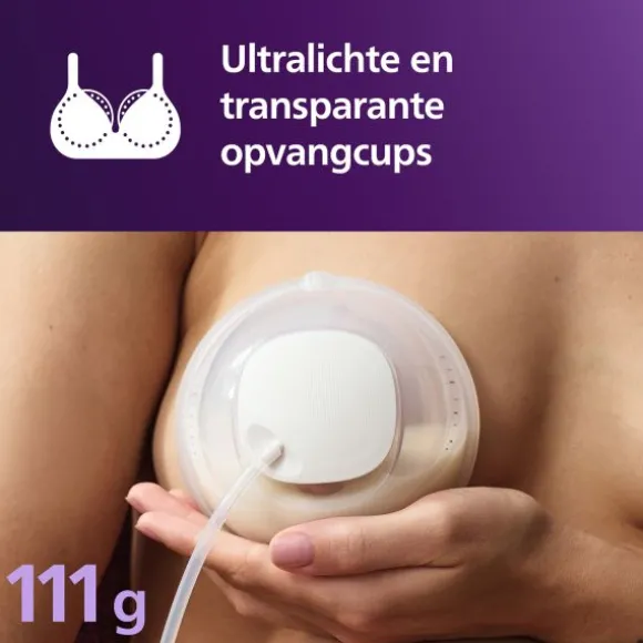 Philips Avent Borstkolf - Handsfree Enkelzijdig + Melkbewaarzakje