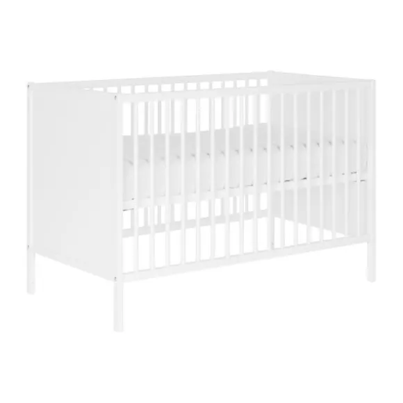 Puck Element Babybed Beuken Wit 60 x 120 cm