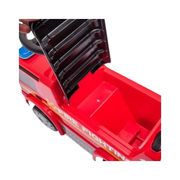 Puck Loopauto - Mercedes Brandweerauto - Rood