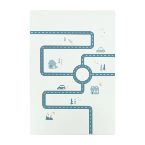 Puck Playmat Road - Sandy Blue