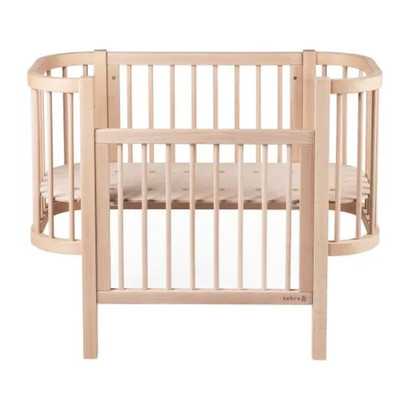 Sebra Bedside Crib – Wooden Edition