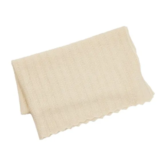 Smallstuff Knittet Deken Off White