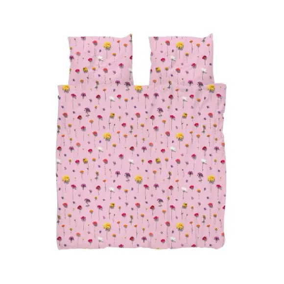 Snurk Bloom Dekbedovertrek – 200 x 200/220 cm – Pink