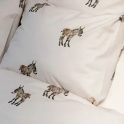 Snurk Dekbedovertrek - Donkeys - 200x200/220 cm - Inclusief 2 Kussenslopen