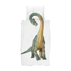 Snurk Dino Bronto Dekbedovertrek - 140 x 200 / 220 cm