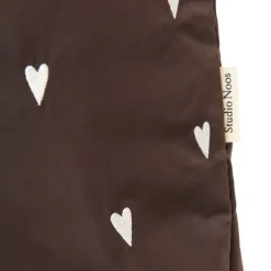 Studio Noos Mom Bag - Puffy - Brown Heart