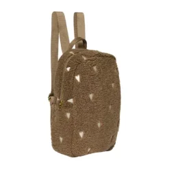 Studio Noos Teddy Hearts Mini Backpack - Brown