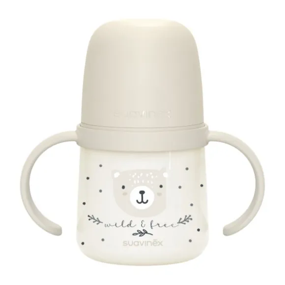 Suavinex Wild & Free Beker Met Handvaten - 150ml - 6Mnd+ - Blauw