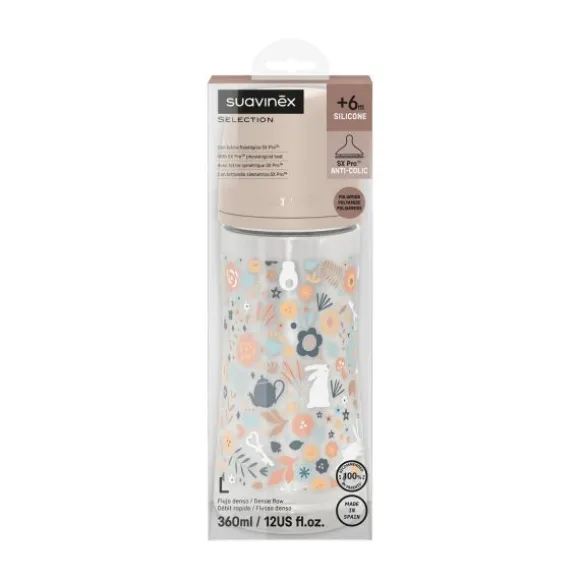 Suavinex Wonderland SX Pro Fles - Slow Flow - 150ml - Roze