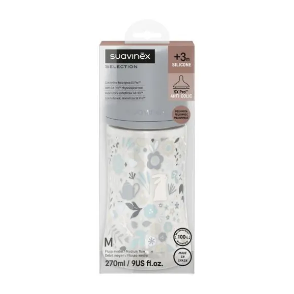 Suavinex Wonderland SX Pro Fles - Slow Flow - 150ml - Roze