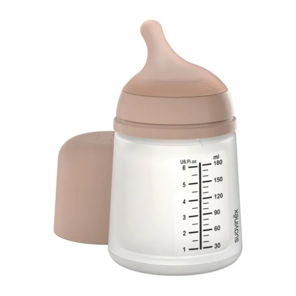 Suavinex Zero Zero Anti-Koliek Fles - Slow Flow - 180ml - Fair