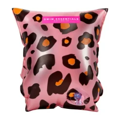 Swim Essentials Leopard Zwembandjes Rose Gold 0-24 Mnd