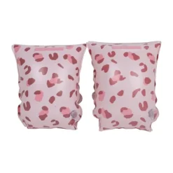 Swim Essentials Leopard Zwembandjes Rose Gold 0-24 Mnd